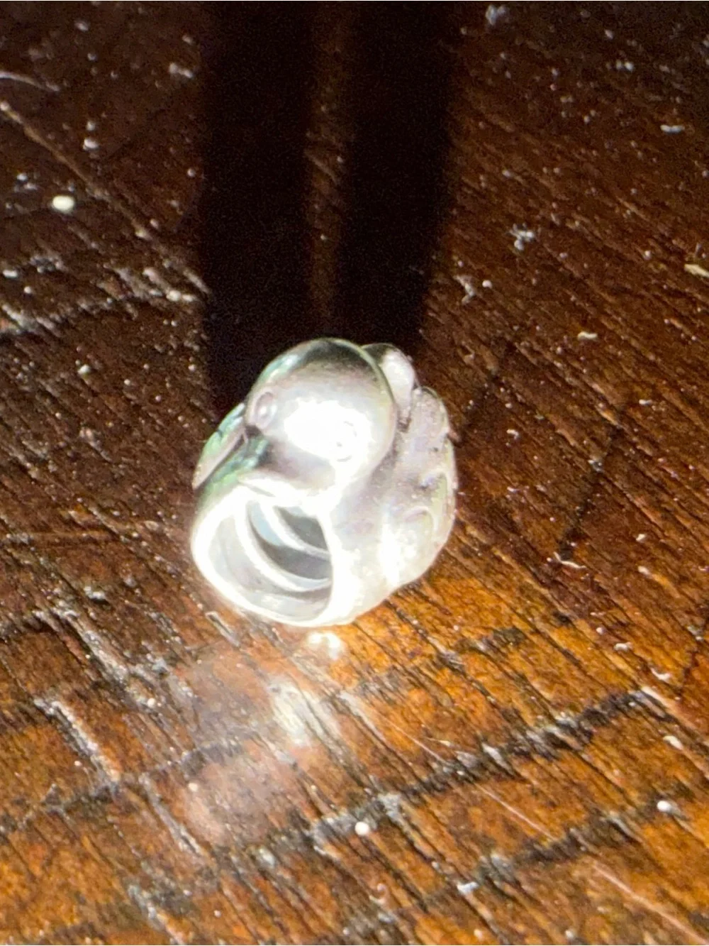 Pandora retired Duck Charm - Silver